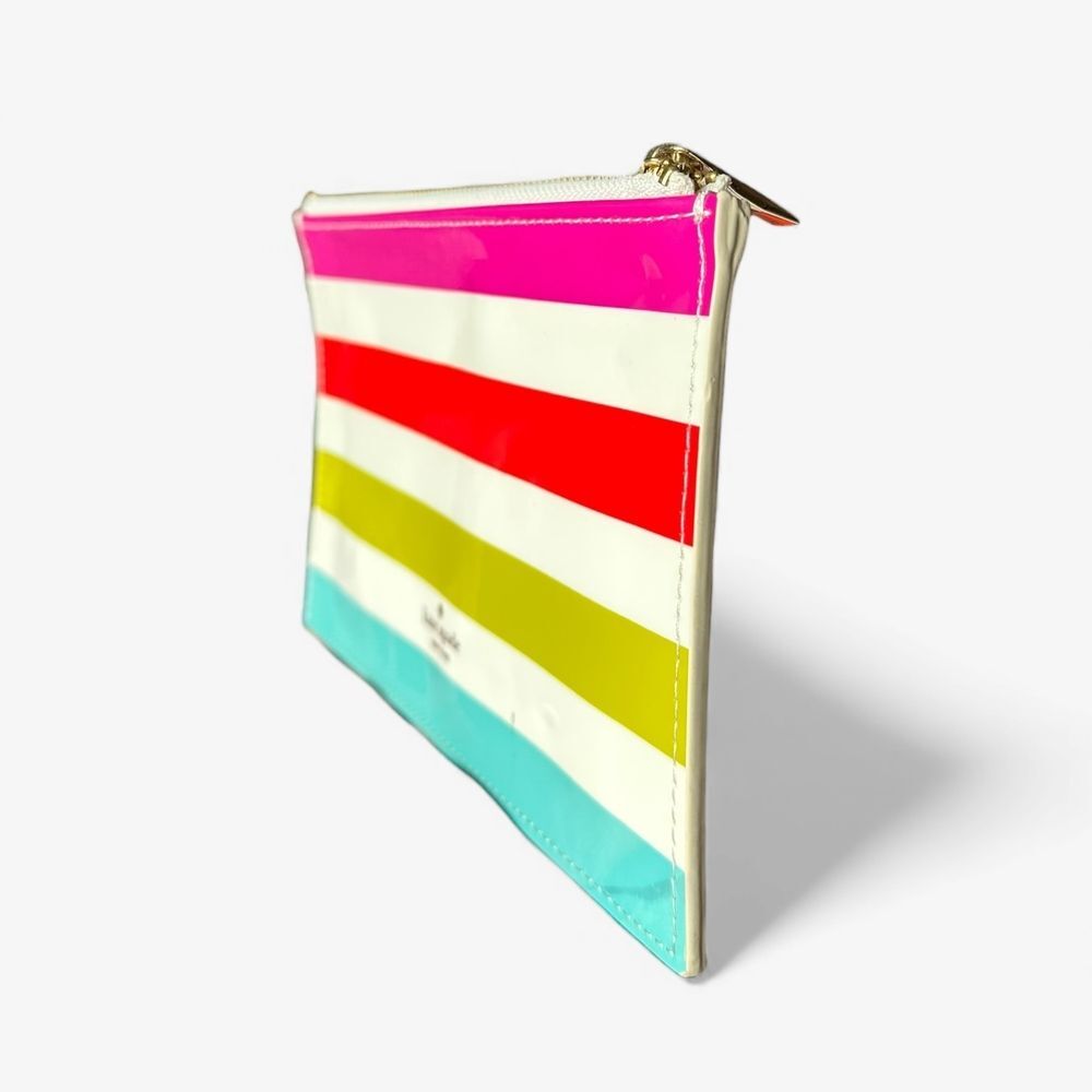 Kate Spade Multicolor Striped Zip Pouch - Picture 4 of 5